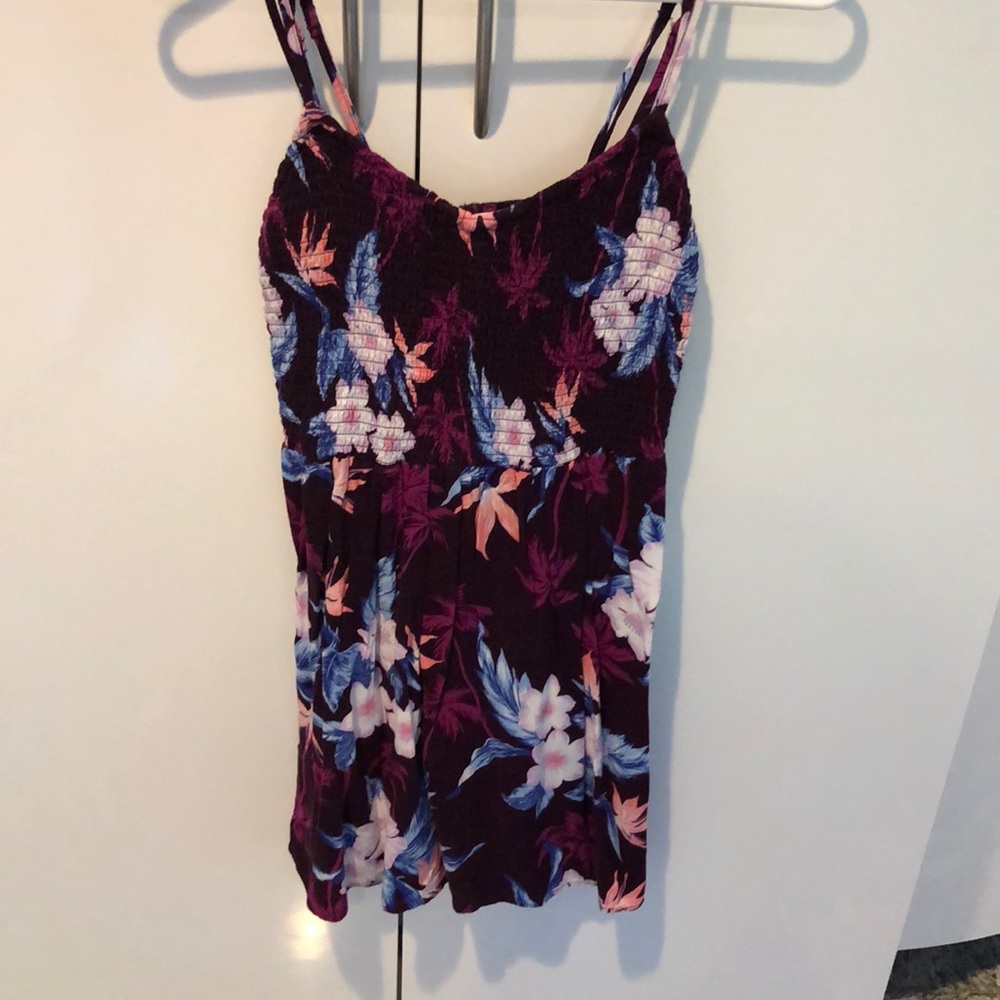 Floral American eagle dress